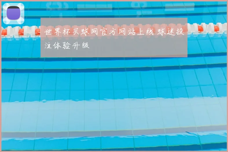 世界杯买球网官方网站上线 球迷投注体验升级