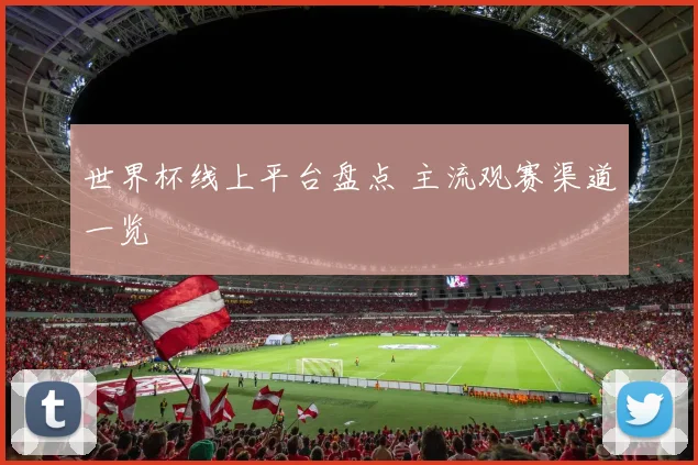 世界杯线上平台盘点 主流观赛渠道一览